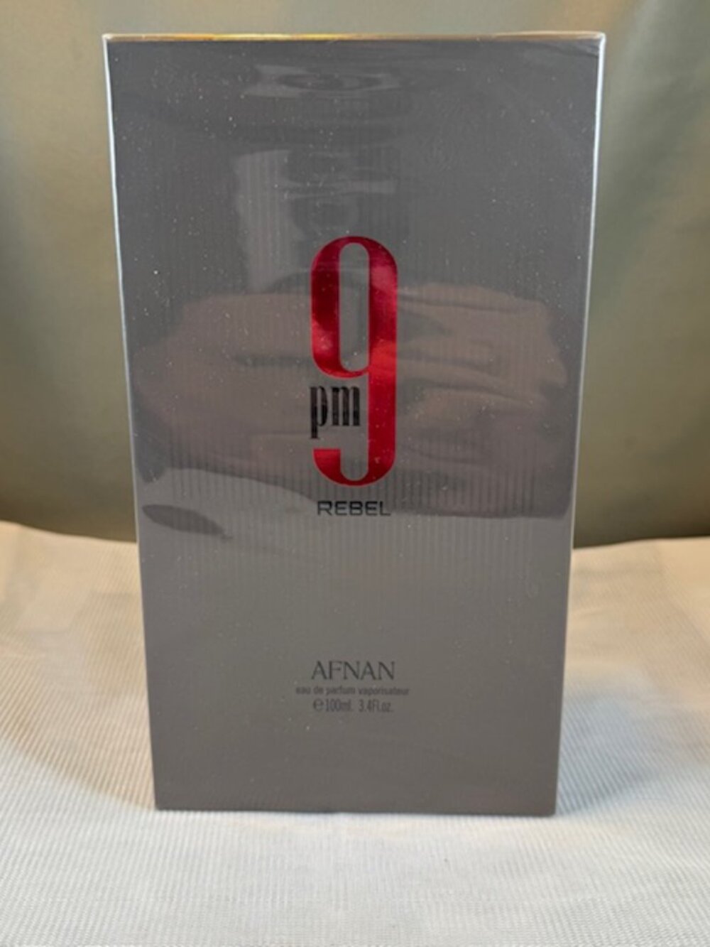 Afnan 9PM Rebel Eau De Parfum Spray for Unisex 3.4oz New Sealed Box $60